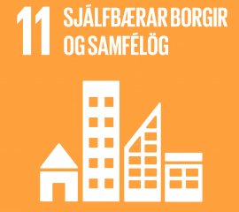 Heimsmarkmið 11 - Sjálfbærar borgir og samfélög
